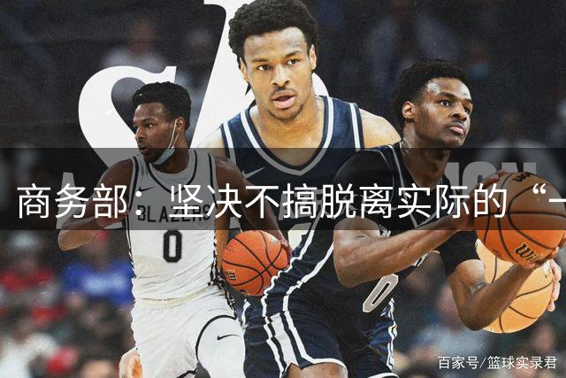 商务部：坚决不搞脱离实际的“一刀切”，坚决防止盲目建设、资源浪费，坚决避免大拆大建，低水平同质竞争